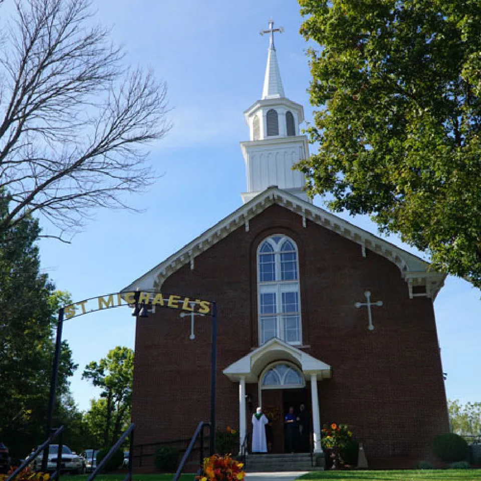 Historic church view